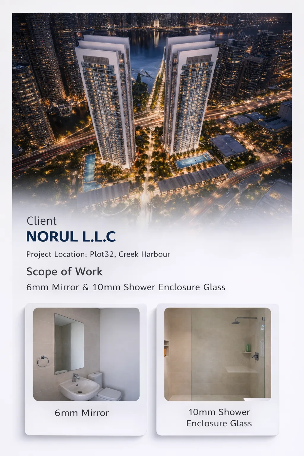 NORUL Creek Harbour Project