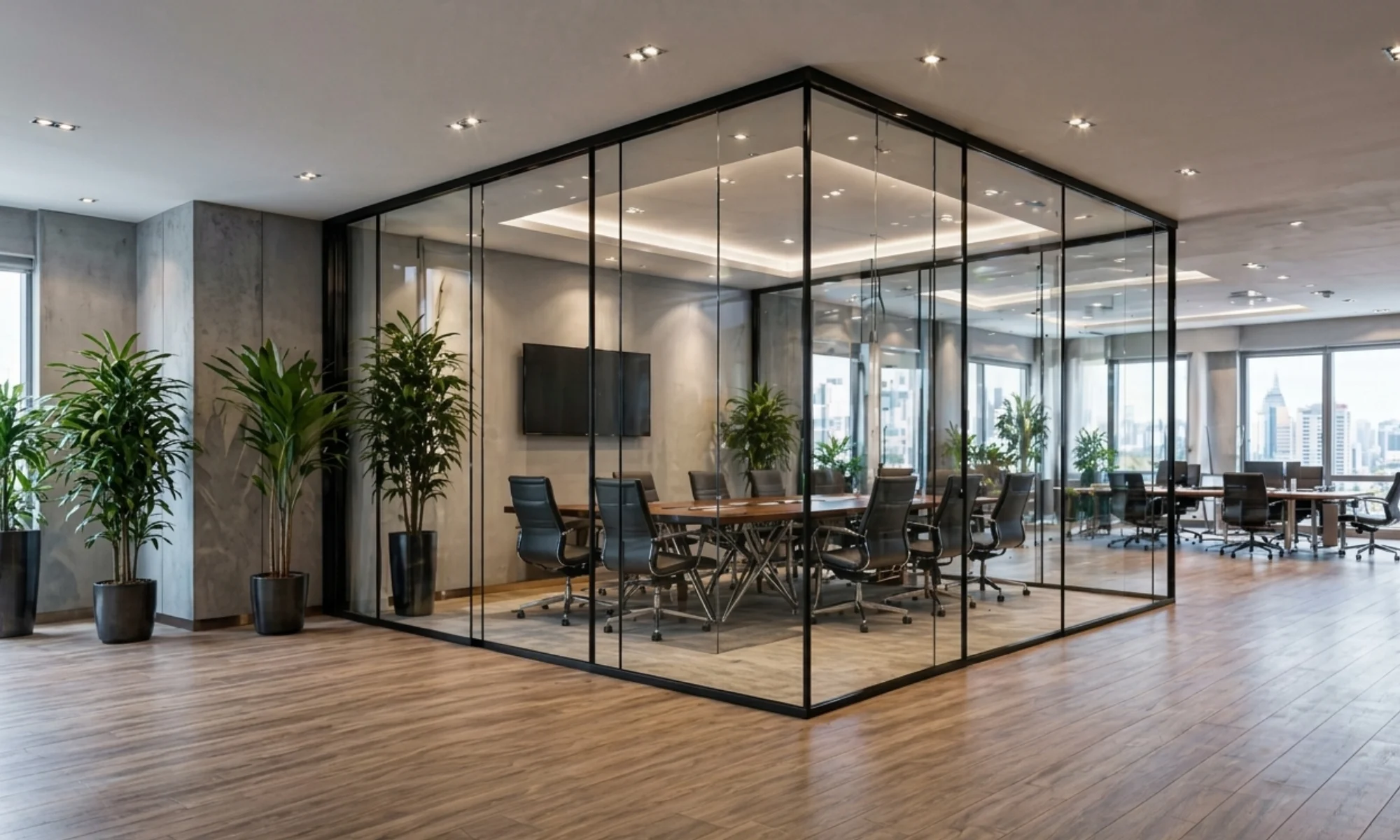 office glass partitions dubai